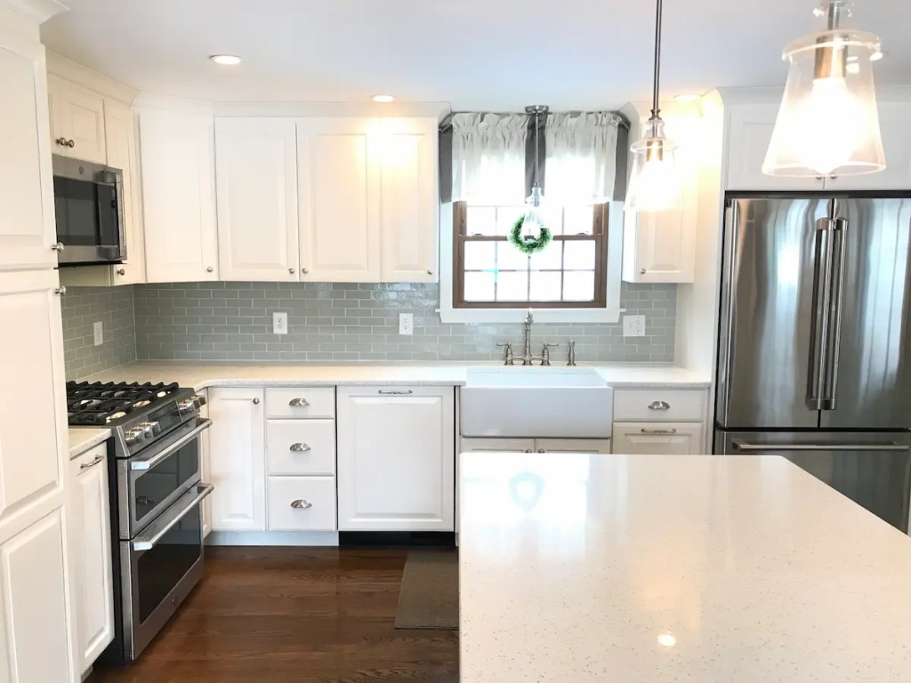 A Handmade Subway Tile Backsplash in Georgetown, MA: Tearing Out a Bad Install and Doing It Right