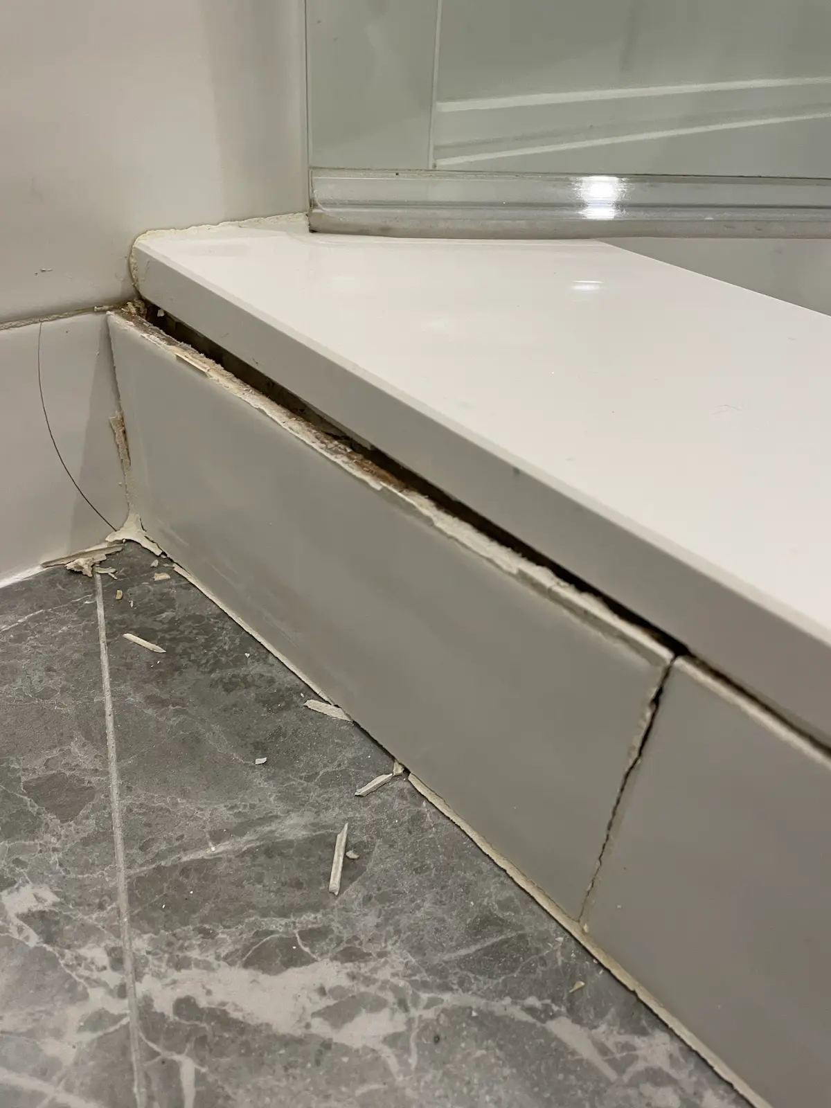 Shower Repair in Newton, MA: Why Tiles Are Popping Off a 3-Year-Old Shower