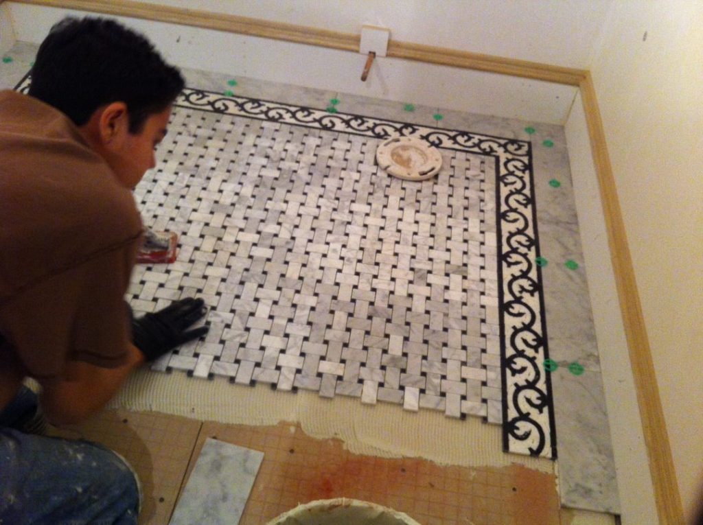 Marble Mosaic Tile Design - Davie Mac Tile