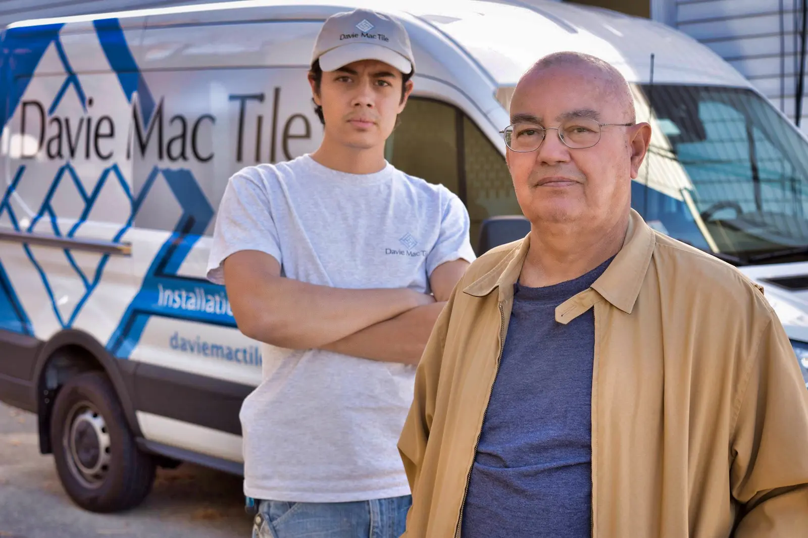 Tile installers in Lynnfield, MA - Davie Mac Tile team